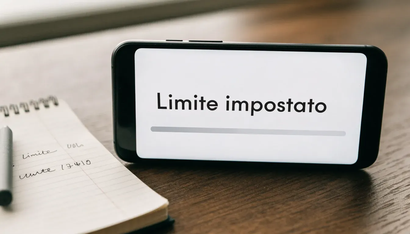 Un foglio di concessione in carta con un timbro rosso, appoggiato su una scrivania di legno accanto a una penna
