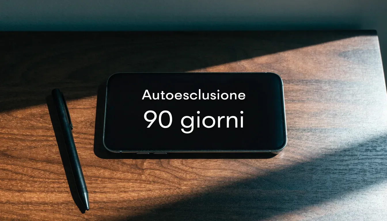 Un foglio di concessione in carta con un timbro rosso, appoggiato su una scrivania di legno accanto a una penna